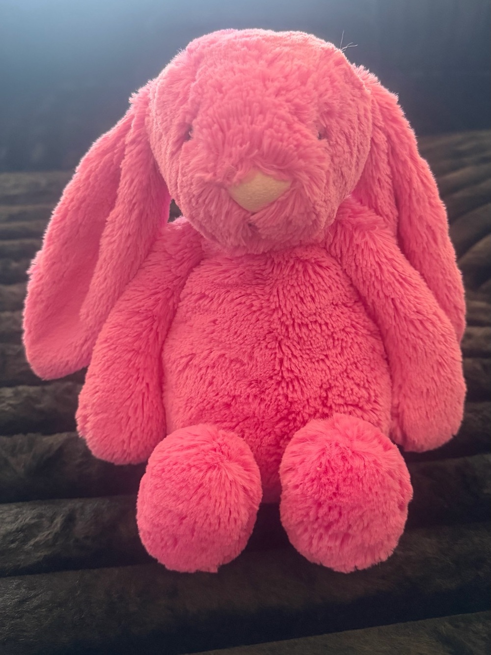 Jellycat “retired” Bright Pink Bashful Bunny Plush